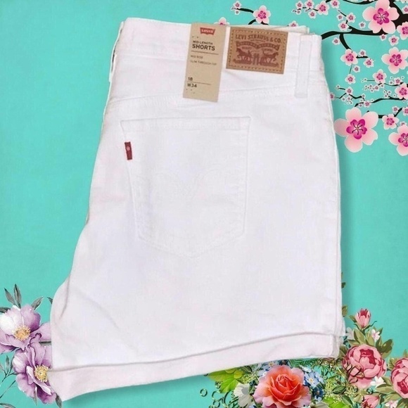 Levi's Mid Length Shorts | SZ 18 W34 - Picture 4 of 5